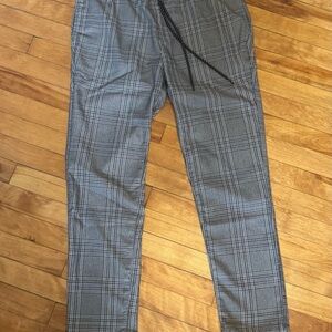 PacSun Gray Checkered Men's Joggers